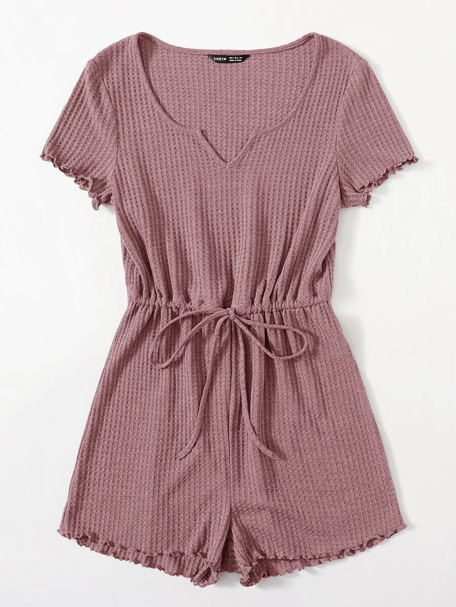 Mono ribete en forma de lechuga de cuello V - Imagen 3