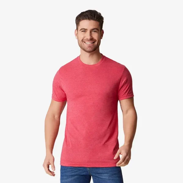 Playera london Cuello Redondo hombre rojo