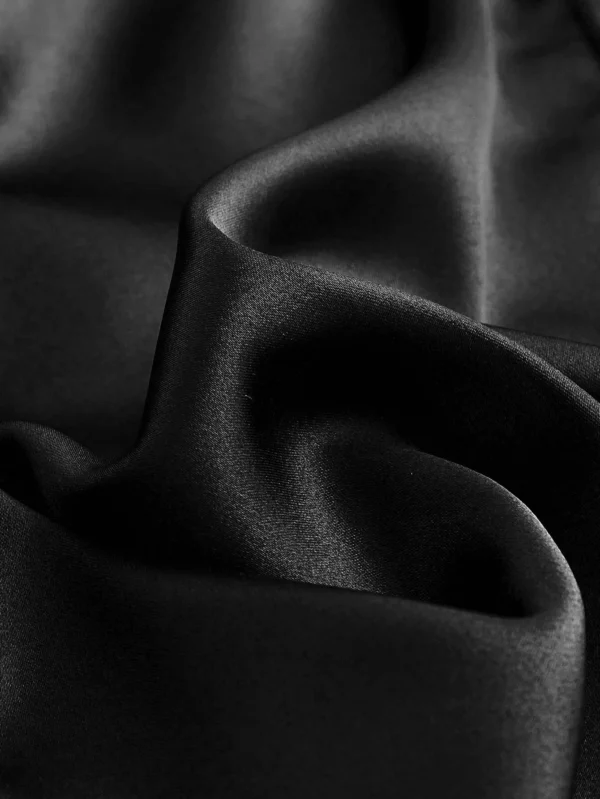 Vestido de tirantes escote drapeado de muslo con abertura - Imagen 2