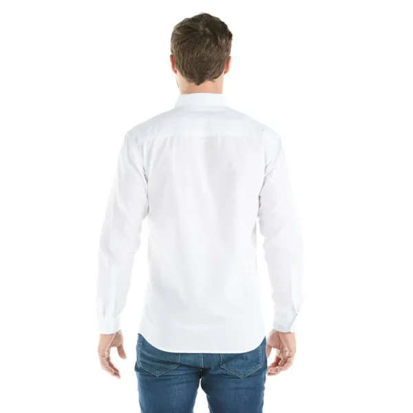 Camisa blanca manga larga - Imagen 2