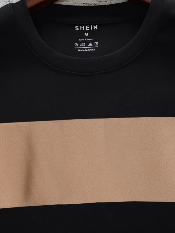 Camiseta de color combinado - Imagen 4