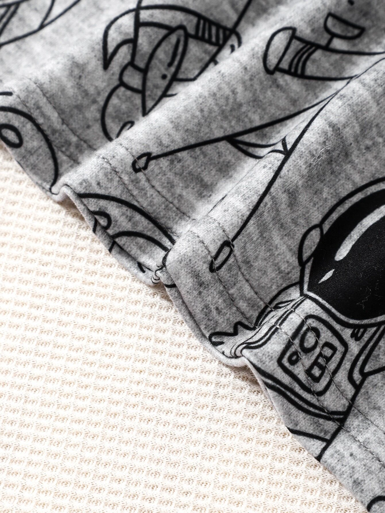 Beb? Camiseta cohete & astronauta con estampado - Imagen 2