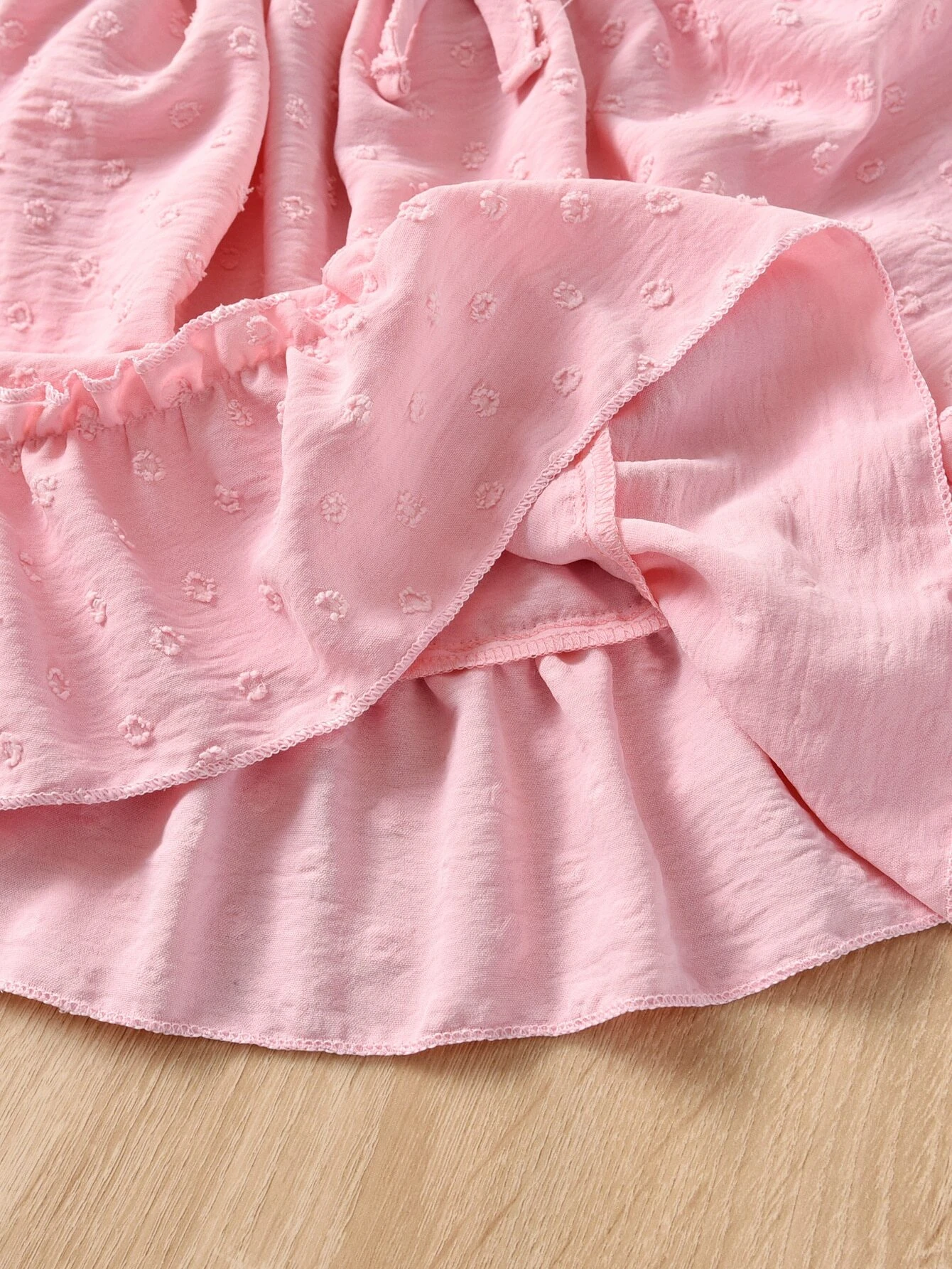 Chicas Falda de lunares bajo con fruncido - Imagen 3