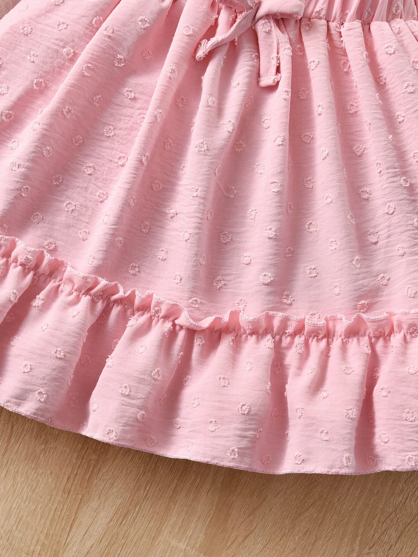 Chicas Falda de lunares bajo con fruncido - Imagen 2