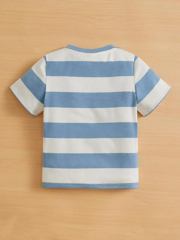 Ni?ito Camiseta de dos tonos - Imagen 2