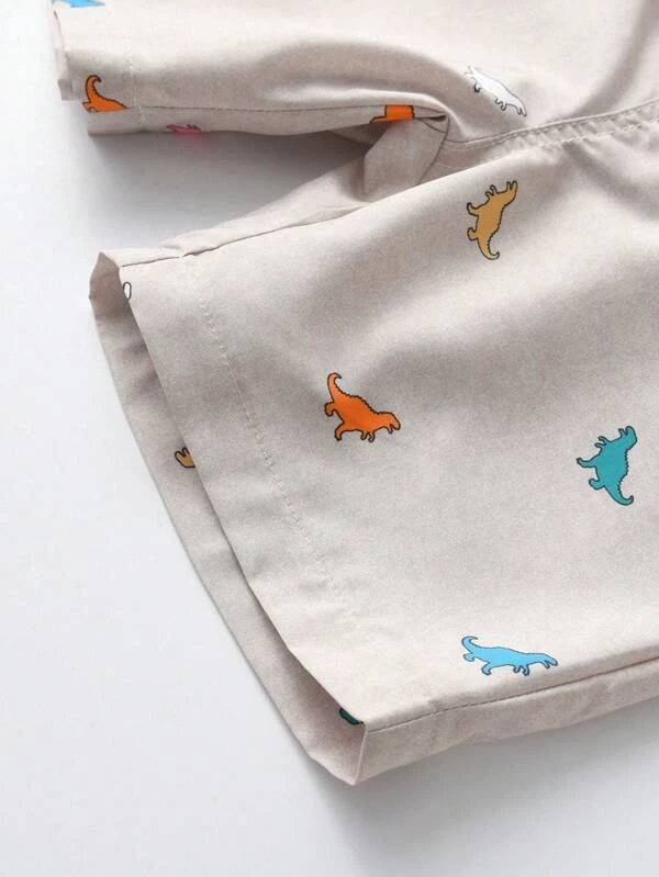 Ni?ito Shorts con estampado de dinosaurio - Imagen 3