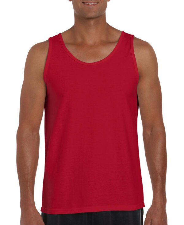Tank top rojo hombre