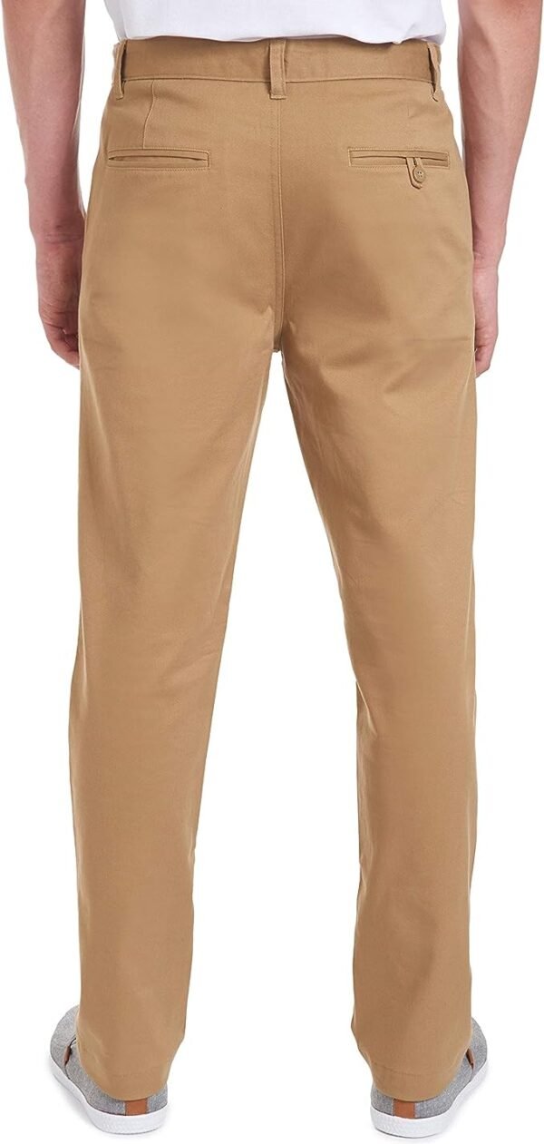 Pantalon gabardina caqui hombre - Imagen 2