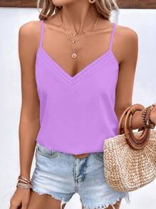 Top de tirantes unicolor - Imagen 4