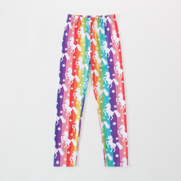 Leggings estampados de animales de dibujos animados para niños