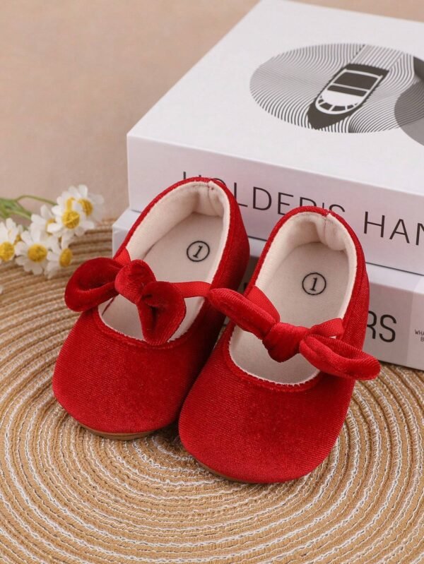 Beb? Zapatos mary jane con lazo fondo suave - Imagen 3
