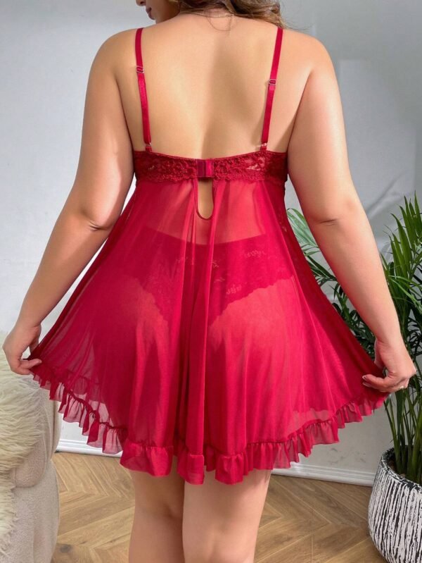 Vestido Lencero De Lencer?a (bragas Triangulares Sin Cables) - Imagen 3