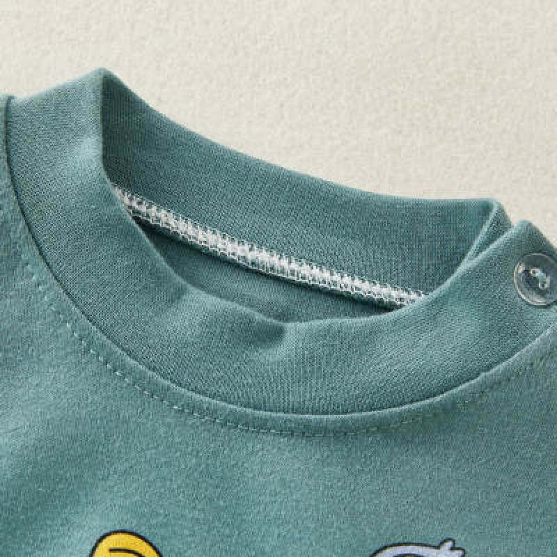 Conjuntos y pantalones de pijamas de animales de algod?n para ni?os - Imagen 2