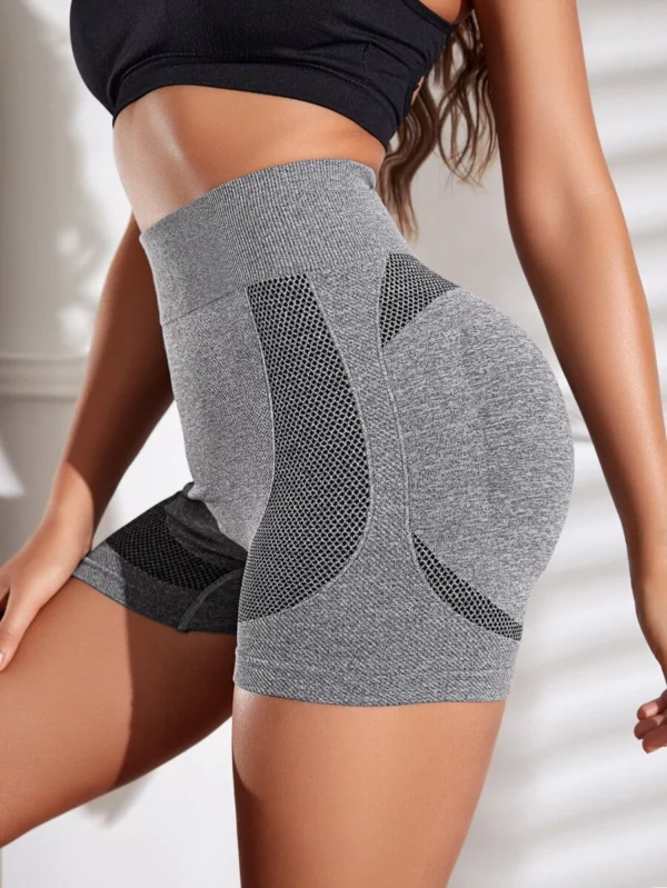Shorts deportivos de cintura ancha