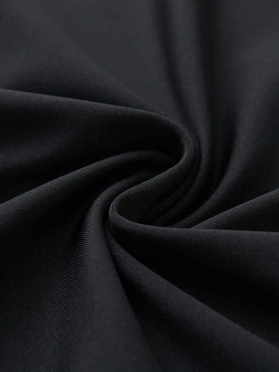 Camiseta De Manga Corta Para Hombre De Ajuste Ce?ido, De Secado R?pido - Imagen 3