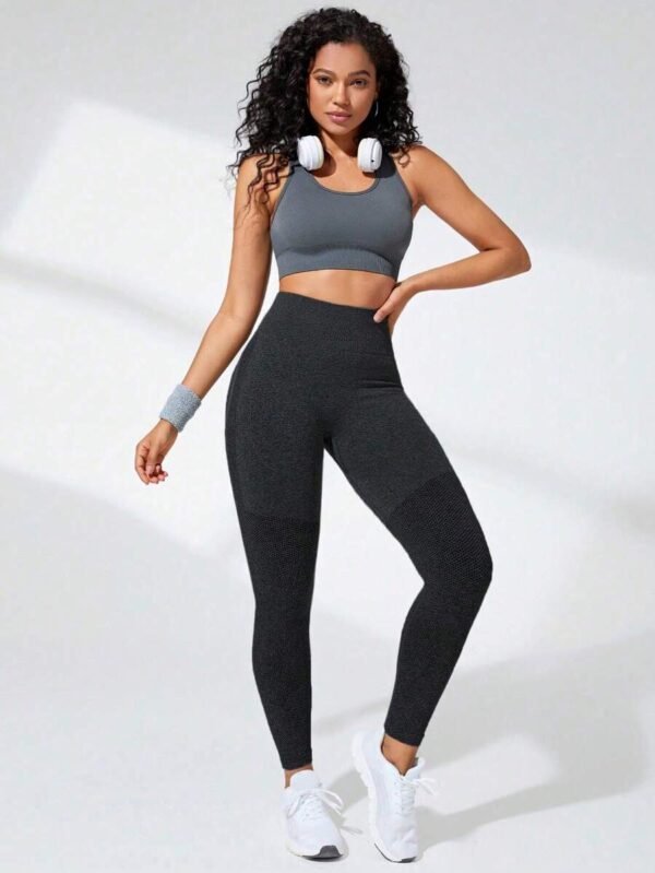 Leggings deportivos de cintura ancha