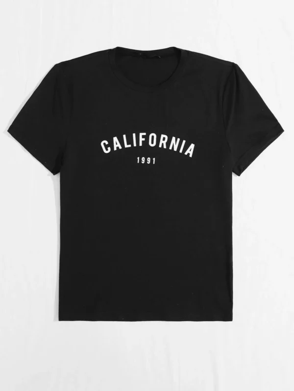Camiseta n?mero con con estampado de letra - Imagen 3