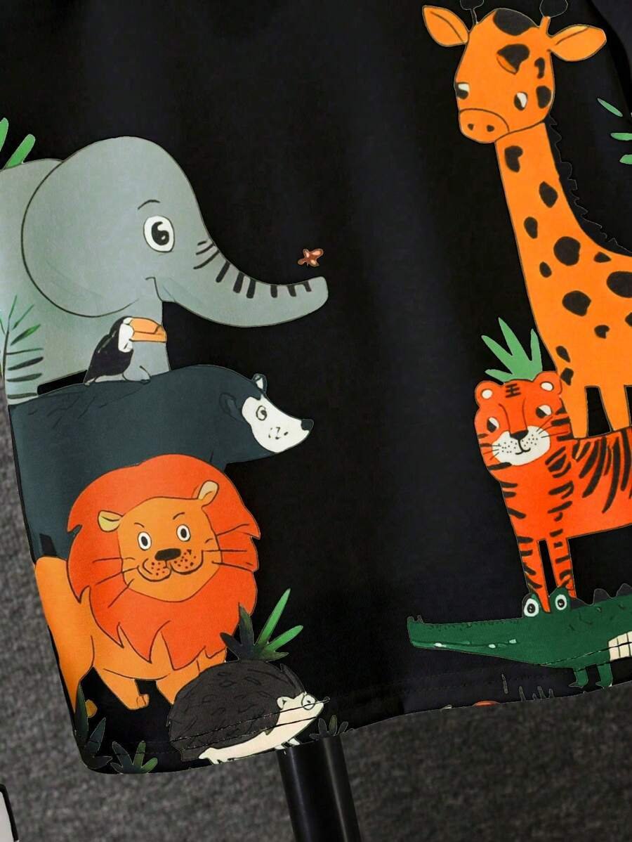 Camiseta Gráfica De Dibujos Animados - Imagen 3