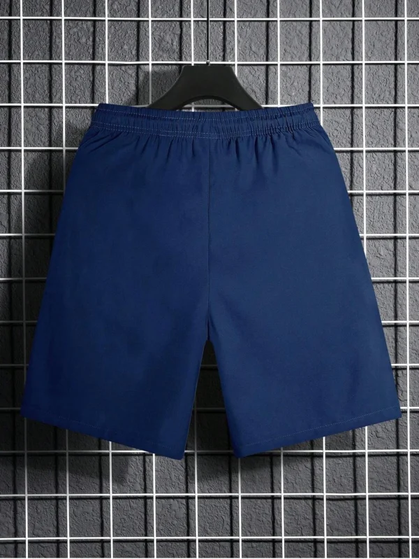 Shorts Holgados con Parches De Letras Y Cintura Ajustable - Imagen 2