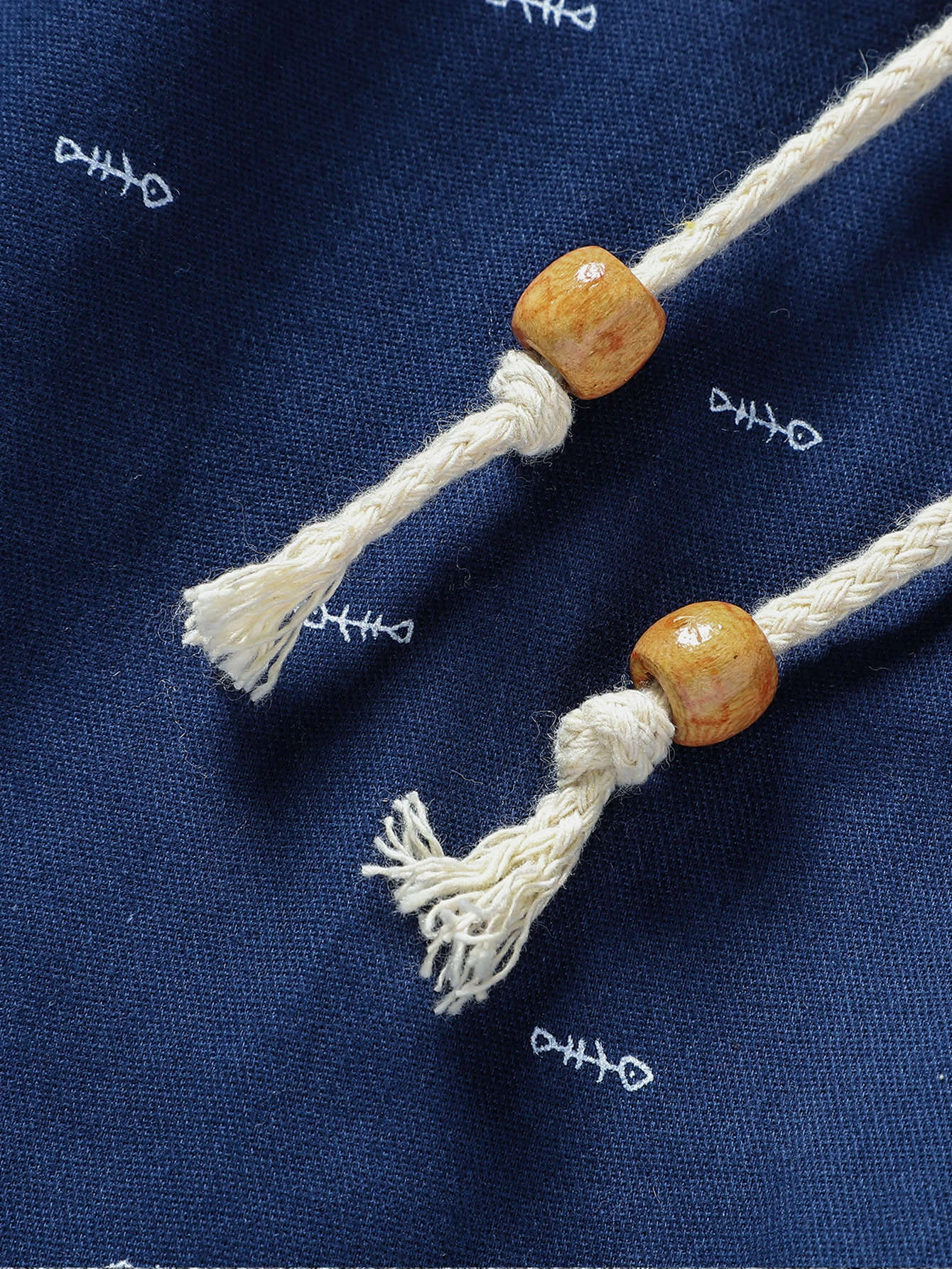 Short Con Cordón Con Estampado Completo - Imagen 2