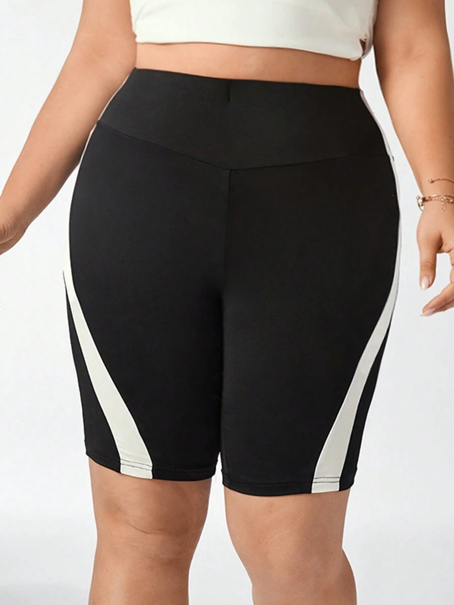 Mallas de verano de tallas grandes con bloques de color - Imagen 3