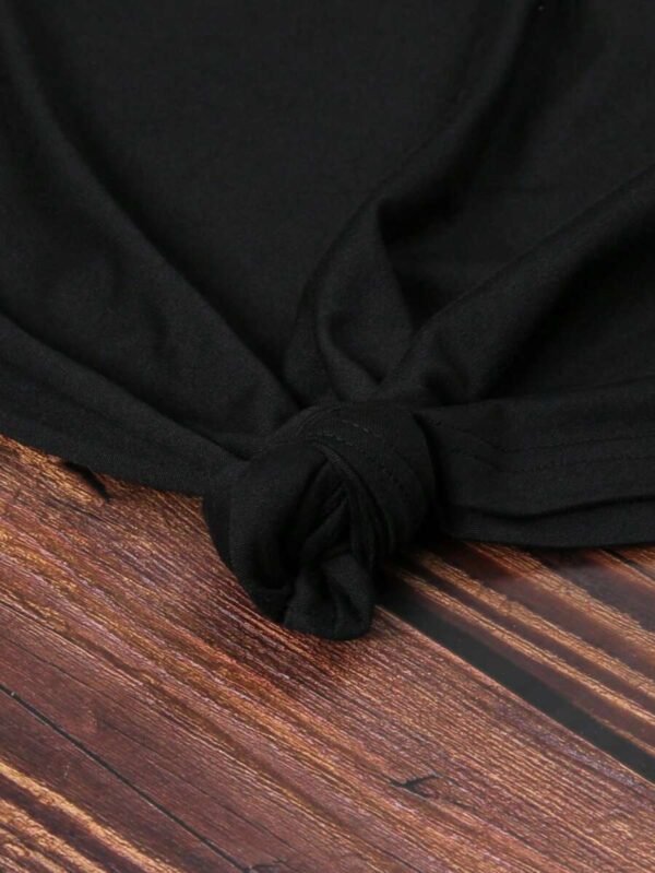 Camiseta con estampado de slogan - Imagen 3