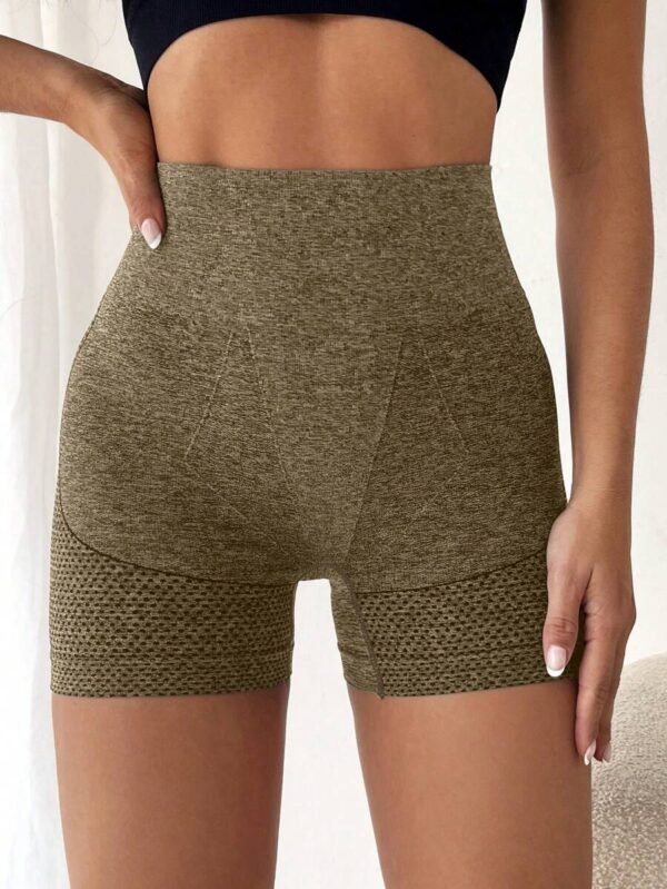 Shorts deportivos de cintura ancha