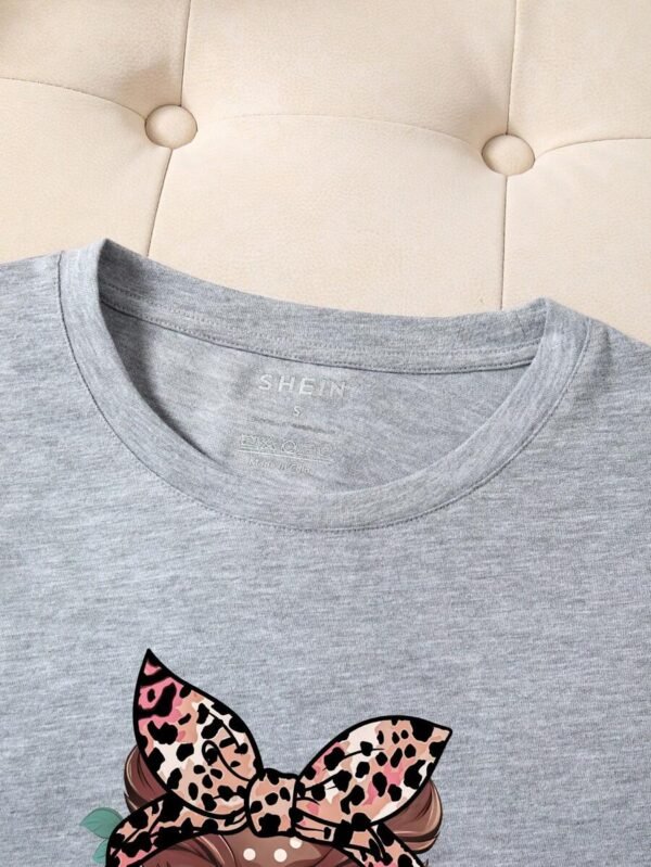 Camiseta De Manga Corta Con Estampado De B?ho - Imagen 3