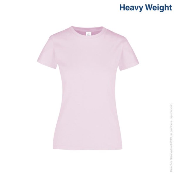 Playera rosa Cuello Redondo Manga Corta