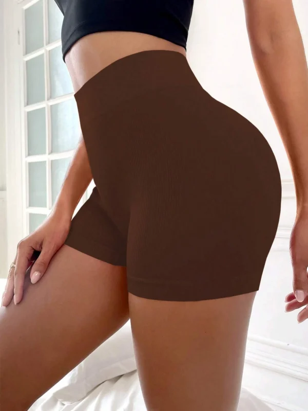 Shorts deportivos de cintura ancha