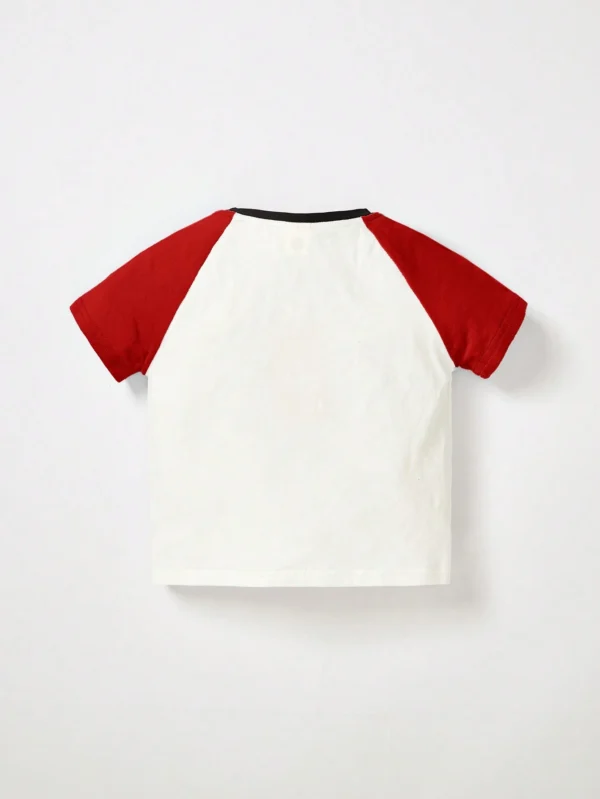 Camisetas Para Bebé Con Diseño De Rayas Y Carros Impresos - Imagen 3