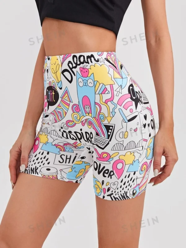 Leggings Letras Casual