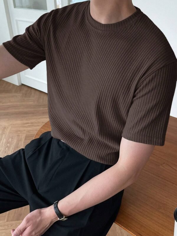 Camiseta De Punto Acanalado De Verano - Imagen 3