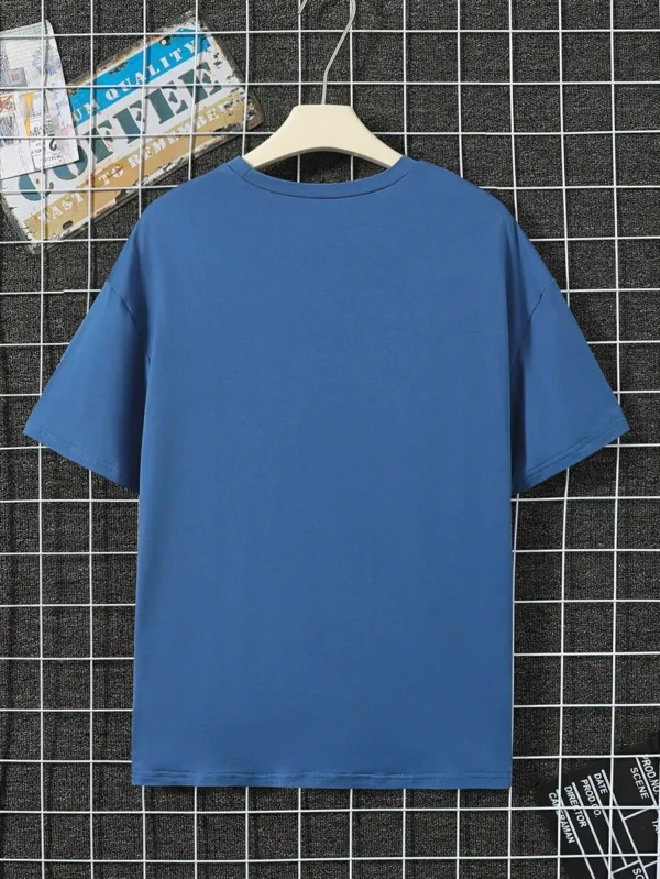 Camiseta con estampado de latido cardíaco y fútbol - Imagen 2