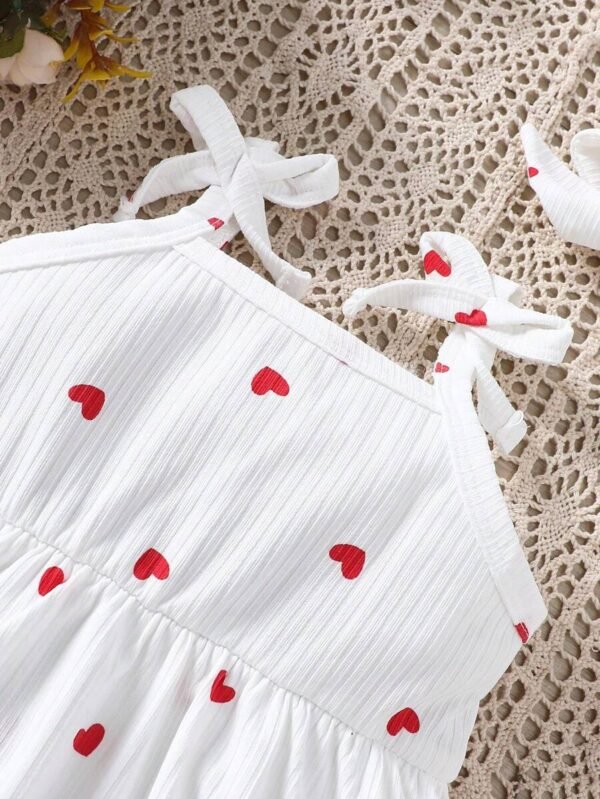 Mono Estampado De Mariposa Para Bebé Con Correa En Forma De Corazón - Imagen 3