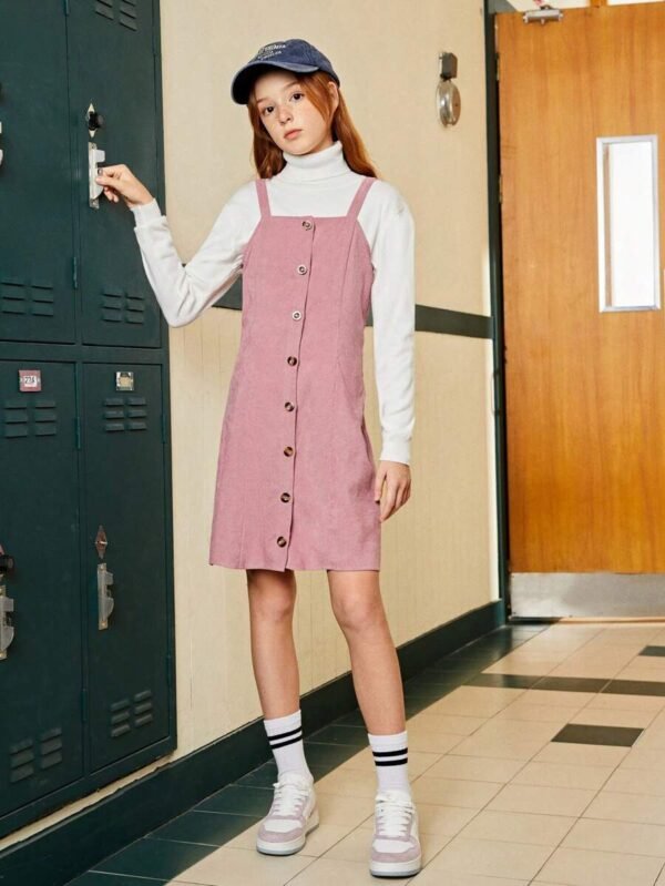 Vestido en general informal de pana para niñas