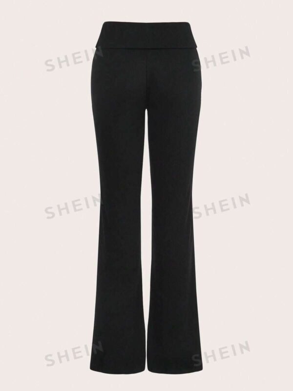 Pantalones Acampanados Lisos - Imagen 2