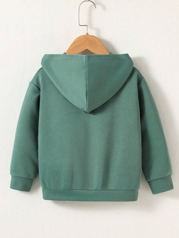 Sudadera de capucha con estampado de dinosaurio para niño - Imagen 3