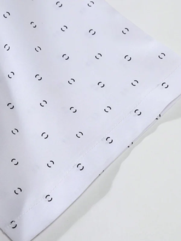 Camisa para hombre con estampado completo de manga corta - Imagen 3