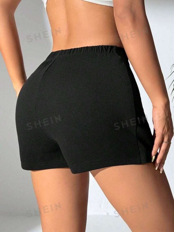 Cintura Mini Falda Pantalón Con Raja Frontal - Imagen 2