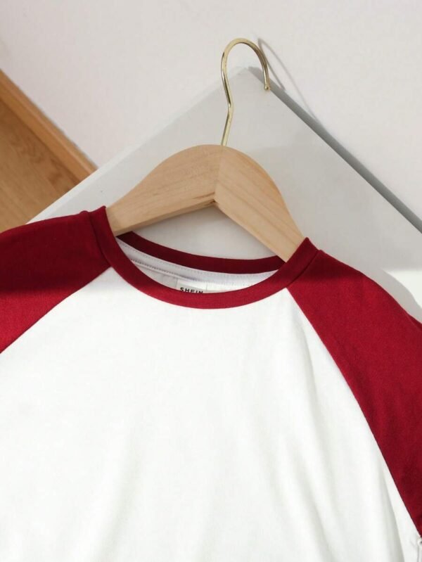Camiseta De Manga Corta Y Cuello Redondo - Imagen 3