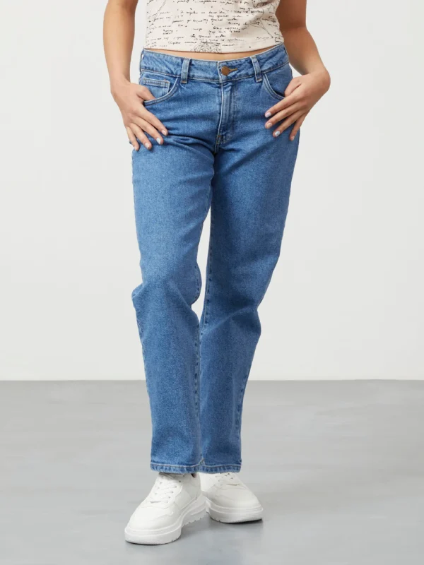 Jeans Slim Azul Claro