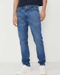 Jeans Slim Azul Medio