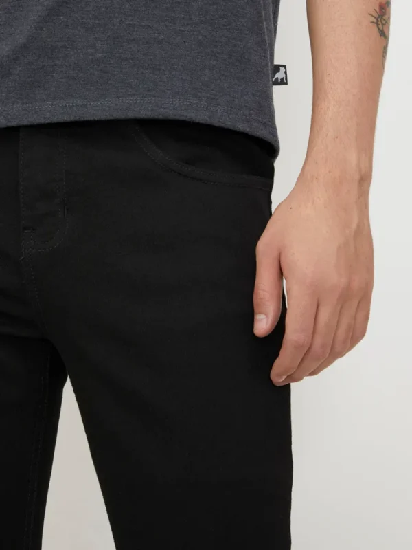 Jeans Skinny Negro - Imagen 2
