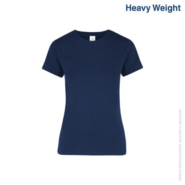 Playera Cuello Redondo Mujer Azul marino