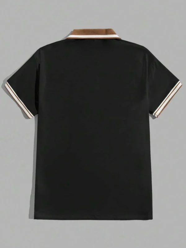 Camisa polo ribete de rayas Hombre - Imagen 2