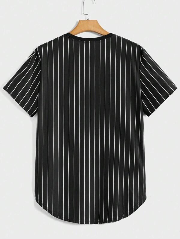 Camiseta Informal De Punto Con Cuello Redondo - Imagen 2