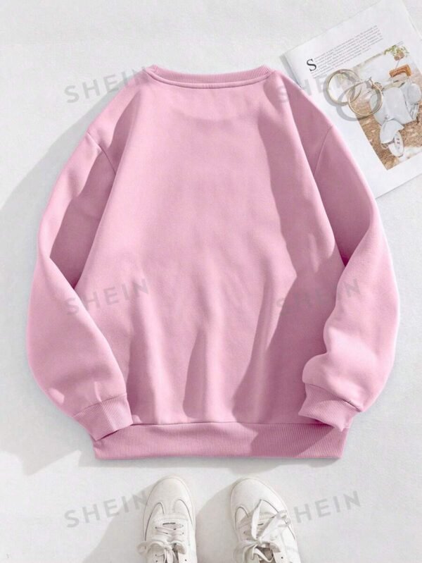 Sudadera Con Cuello Redondo Y Forro Térmico - Imagen 2