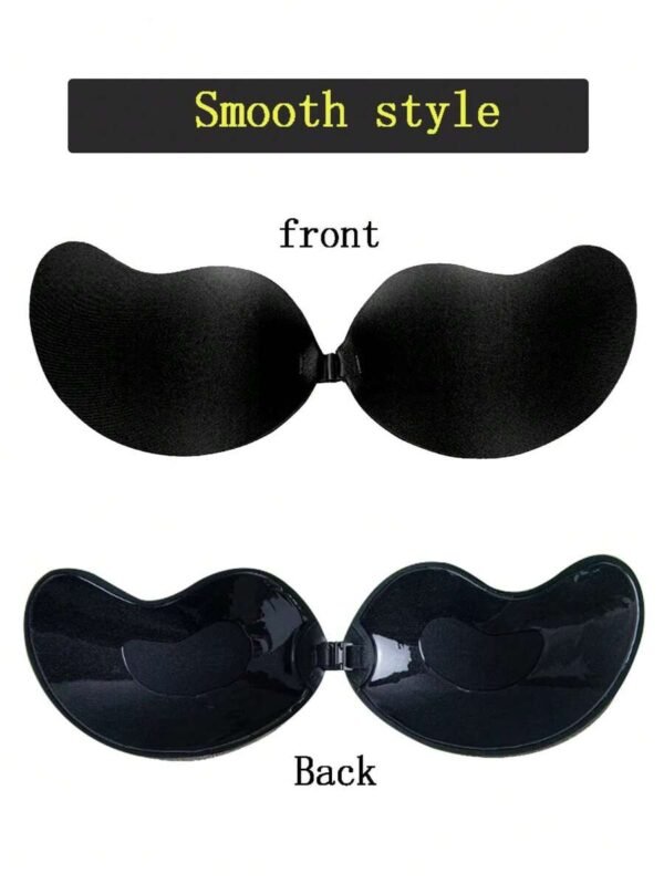 Sujetador invisible de silicona con push up, cubrepezones - Imagen 2