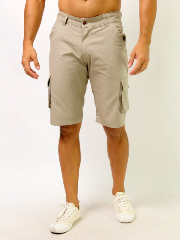 Shorts de cintura con bolsillos